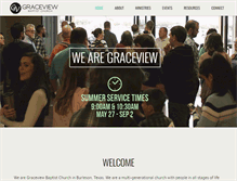 Tablet Screenshot of graceviewbc.org